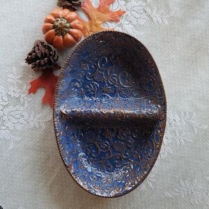 Beautiful divided serving bowl